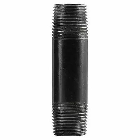 B & K Industries Black 1 1/2 Diameter Schedule 40 Nipples Close