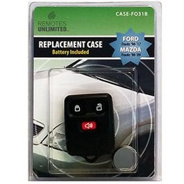 Ford/Mazda Remote 3-Button Replacement Case & Battery, FO31B