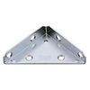 Corner Brace, Heavy-Duty Zinc, 2-In.