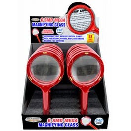 6 SMD Mega Magnifying Glass, 240 Lumens