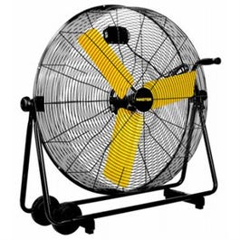 Barrel Fan, Direct-Drive, High-Velocity, 3-Speed, 30-In.