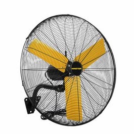 Oscillating Wall Fan, Direct-Drive, High-Velocity, 3-Speed, 30-In.