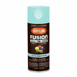 Fusion All-In-One Spray Paint + Primer, Gloss Ocean Blue, 12-oz.