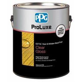 ProLuxe Door & Window Wood Finish, Clear Satin, 1-Gallon