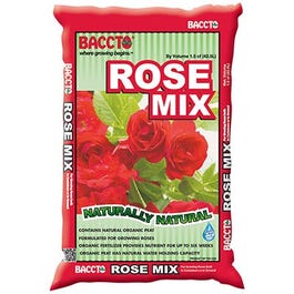 Organic Fertilizer, Rose Mix, 1.5 Cu. Ft.