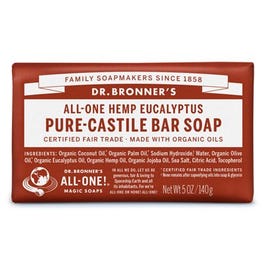 Castile Bar Soap, Eucalyptus, 5-oz.