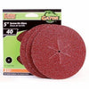 5-Pk., 5-In. 60-Grit Sanding Disc