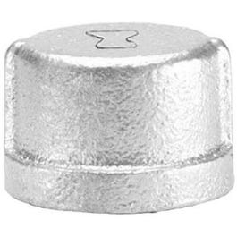 Pipe Cap, Galvanized, 2-In.