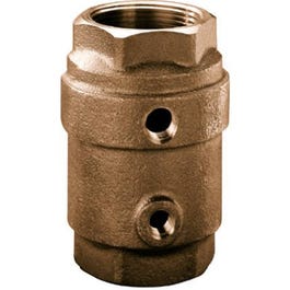 Control Center Check Valve, Brass, 1-In.