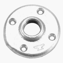 Floor Flange, Galvanized, 1.25-In.