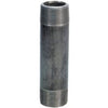 Pipe Fittings, Black Nipple, 1 x 8-In.