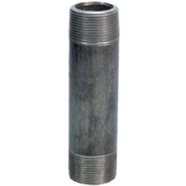 Pipe Fitting, Black Nipple, 1/2 x 7-In.