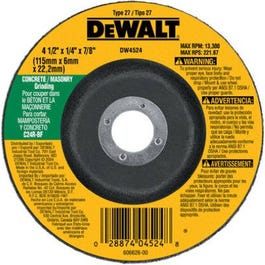 4.5 x .25-In. Fast Masonry-Cutting Wheel