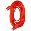 Extension Cord, 14/3 SJTW Red Round Vinyl, 100-Ft.