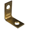 4-Pk., 1 x .5-In. Brass Corner Bracket