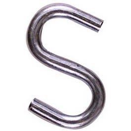 Open S Hook, Heavy-Duty, Steel, 2.5-In.