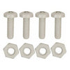 License Plate Fastener, Nylon, 4-Pk.