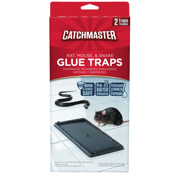 Catchmaster RAT, MOUSE, & SNAKE GLUE TRAPS