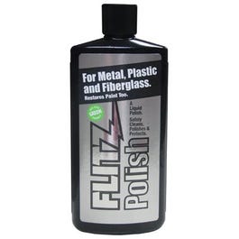 Metal Polish & Fiberglass Cleaner, 3.4-oz.