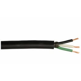 Black Service Cord, 18/3 SJEOOW, 250-Ft.