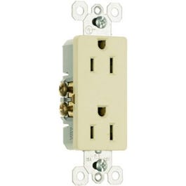 Decor Outlet 15A 125V 2P 3W Ivory