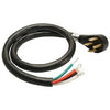 4-Ft. 6/2 & 8/2 SRDT Black Round Range Cord