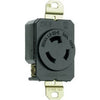 Locking Outlet, Black, NEMA L5-20r, 125-Volt