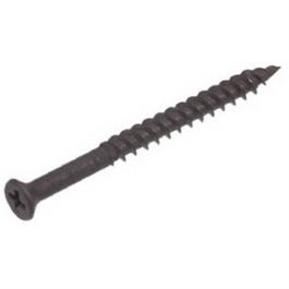 Drywall Screws, #1 Phillips Recess, Fine Thread, Phosphate Steel, #6 x 2-1/4-In., 25-Pk.