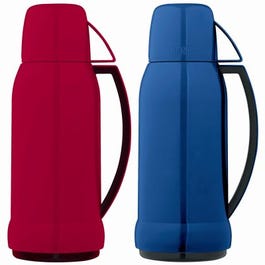 Arc Series Beverage Bottle, Glass Vacuum Insulated, 35-oz., Assorted Colors