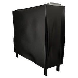 Fireplace Rack Cover, Black Vinyl, 4-Ft.