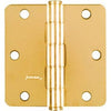 3.5-In. Brass Residential Door Hinge