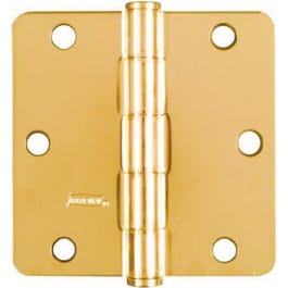 3.5-In. Brass Residential Door Hinge