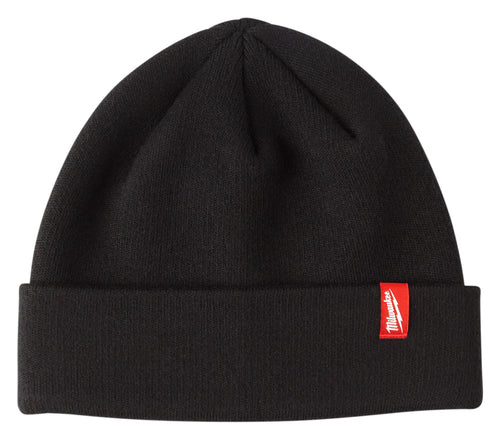 Black Cuffed Beanie