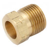 Pipe Fittings, Standard Pol Nut, 7/8 Hex x 1-In. Long Propane LH Thread