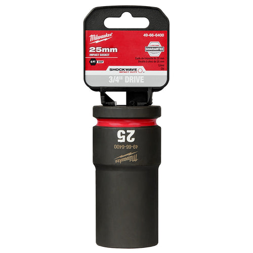 SHOCKWAVE™ Impact Duty™ 3/4 Drive 25MM Deep 6 Point Socket