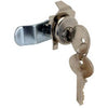 Mailbox Replacement Lock For Bommer With 2 Keys, Nickel Finish