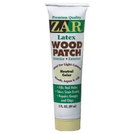 Latex Wood Patch, Neutral, Interior/Exterior, 3-oz.