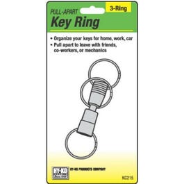 Key Holder, 3-Way Pull-Apart