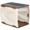 Pet Carrier For Dogs 21.5-In. Tall,  Taupe, Brown Resin, 20.75 x 26.5-In.