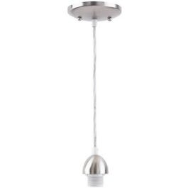 Decorative Mini Pendant Light Kit, Nickel