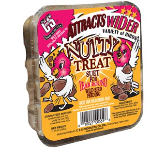 C&S Nutty Treat Suet (11.7 Oz.)