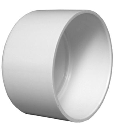 Charlotte Pipe Schedule 40 DWV PVC Cap Solvent Weld (1-1/2)