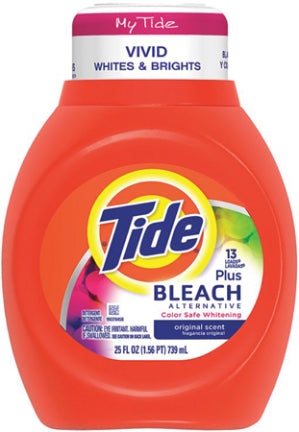 TIDE W/BLEACH 2X ORIGINAL 25 OZ