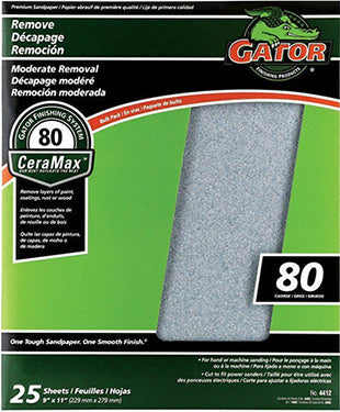 SANDPAPER 9 IN X 11 I 150 GRIT 25 PK