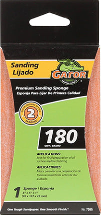 SANDING SPONGE 3 IN X 5 IN 100 GRIT