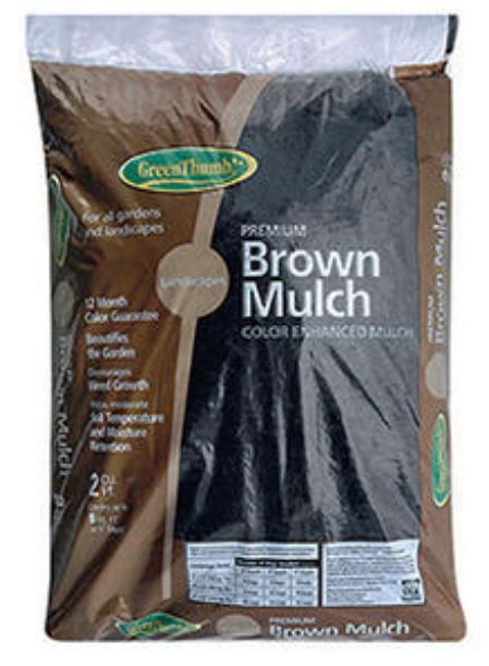 Garick Green Thumb Mulch (2 Cu. Ft., Brown)