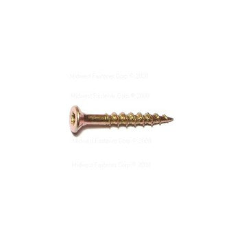 Midwest Fastener 09298 8x1-3/4 Star Ws Gold 5#