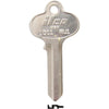 ILCO Russwin Nickel Plated File Cabinet Key, RU1 (10-Pack)