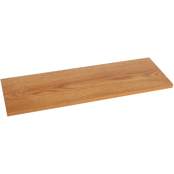 Knape & Vogt 8 In. x 48 In. Oak All-Purpose Shelf