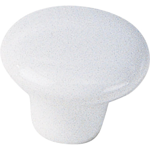 Laurey White 1-1/4 In. Cabinet Knob